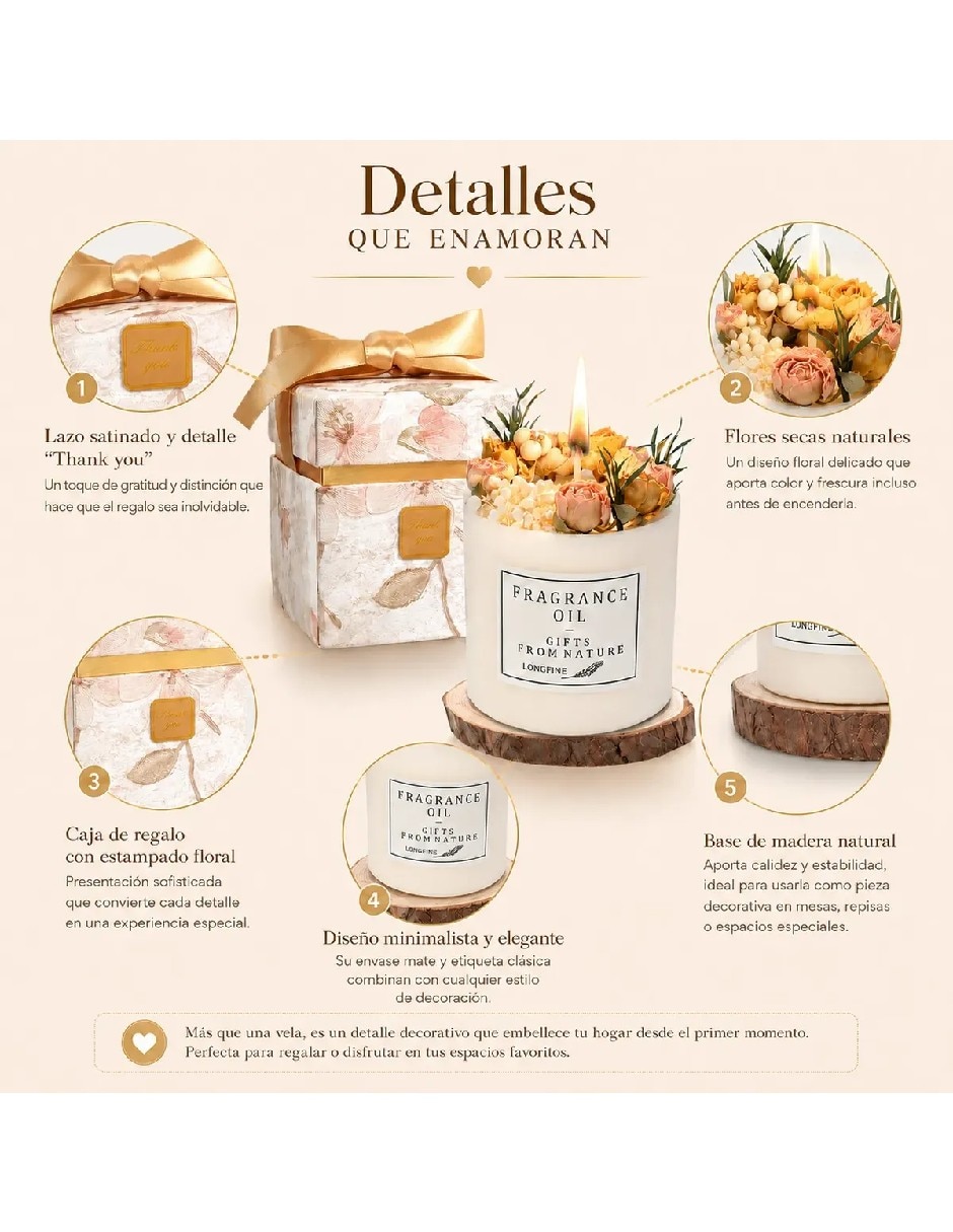 Vela aroma floral 2