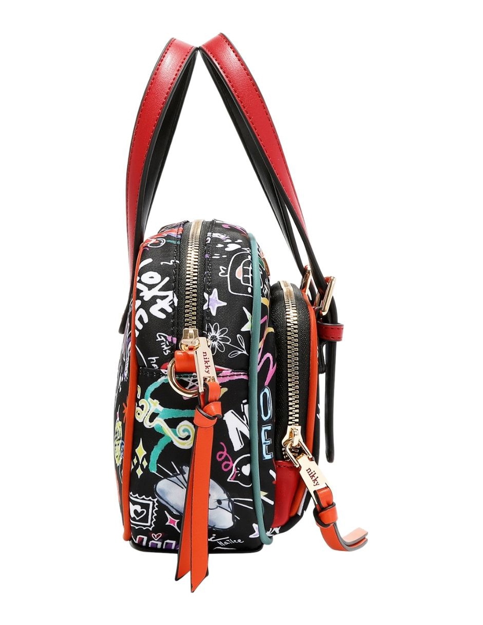 Bolsa shoulder Just For Fun para mujer 6