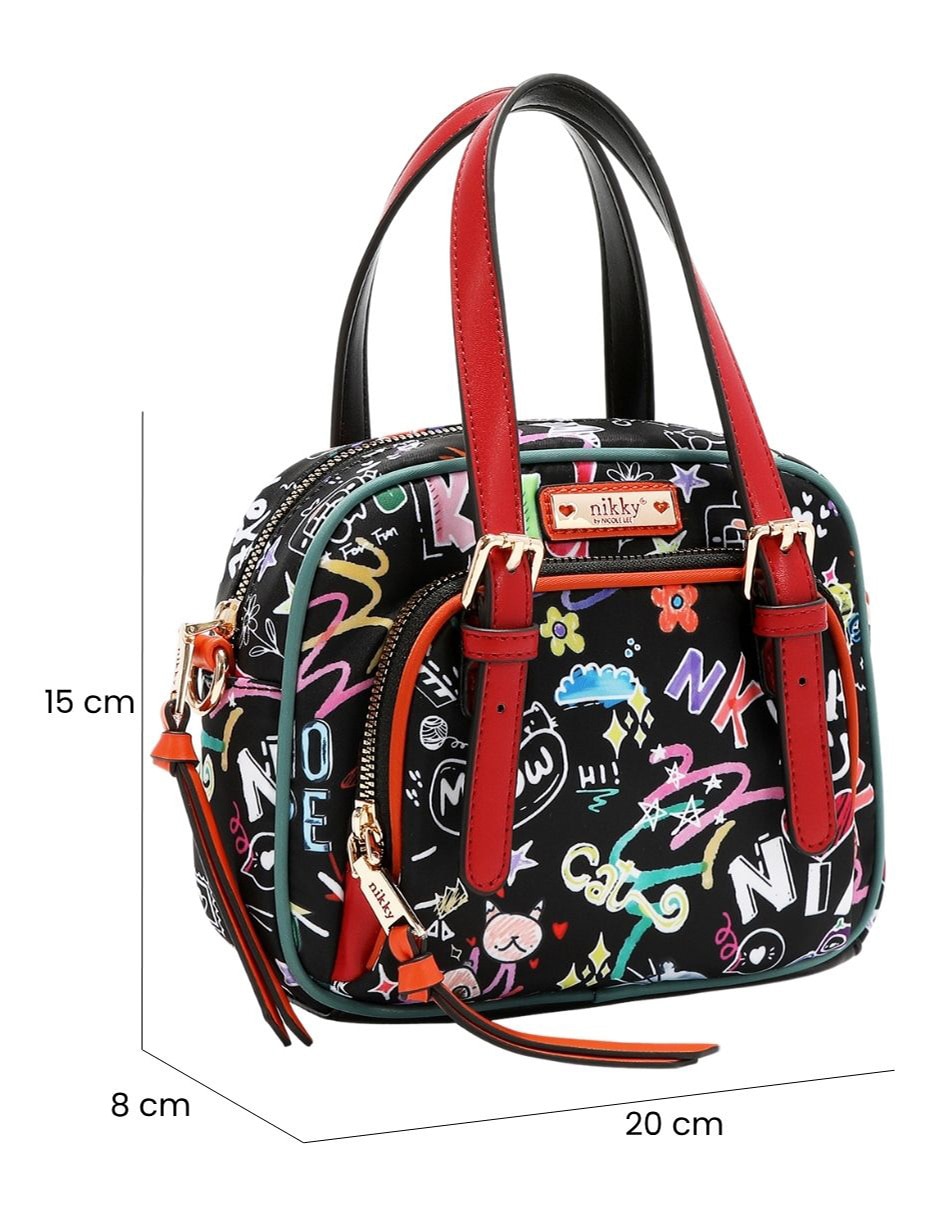 Bolsa shoulder Just For Fun para mujer 8