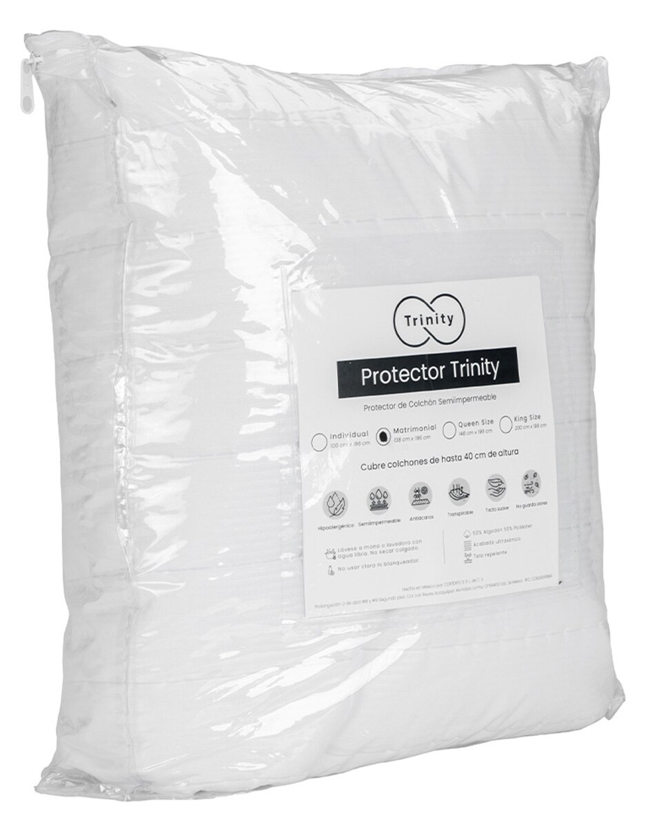 Protector de colchón acolchado impermeable 10