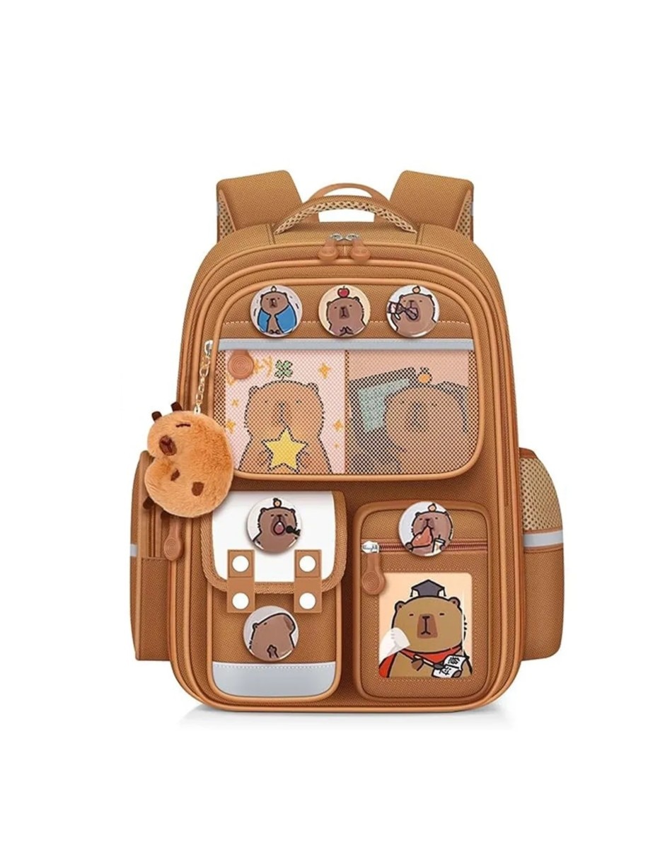 Mochila infantil capyfun (capybara) unisex Mochila infantil capyfun (capybara) unisex