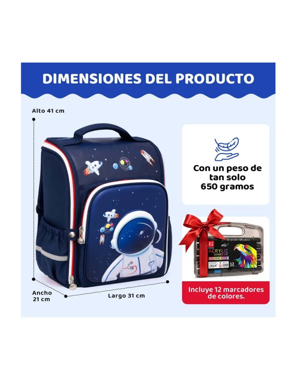Mochila escolar friends unisex 5