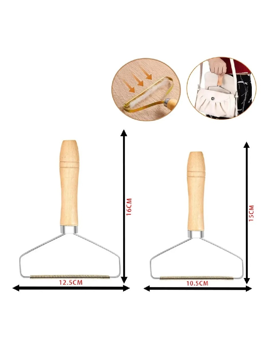 Set rodillo quita pelusa 5