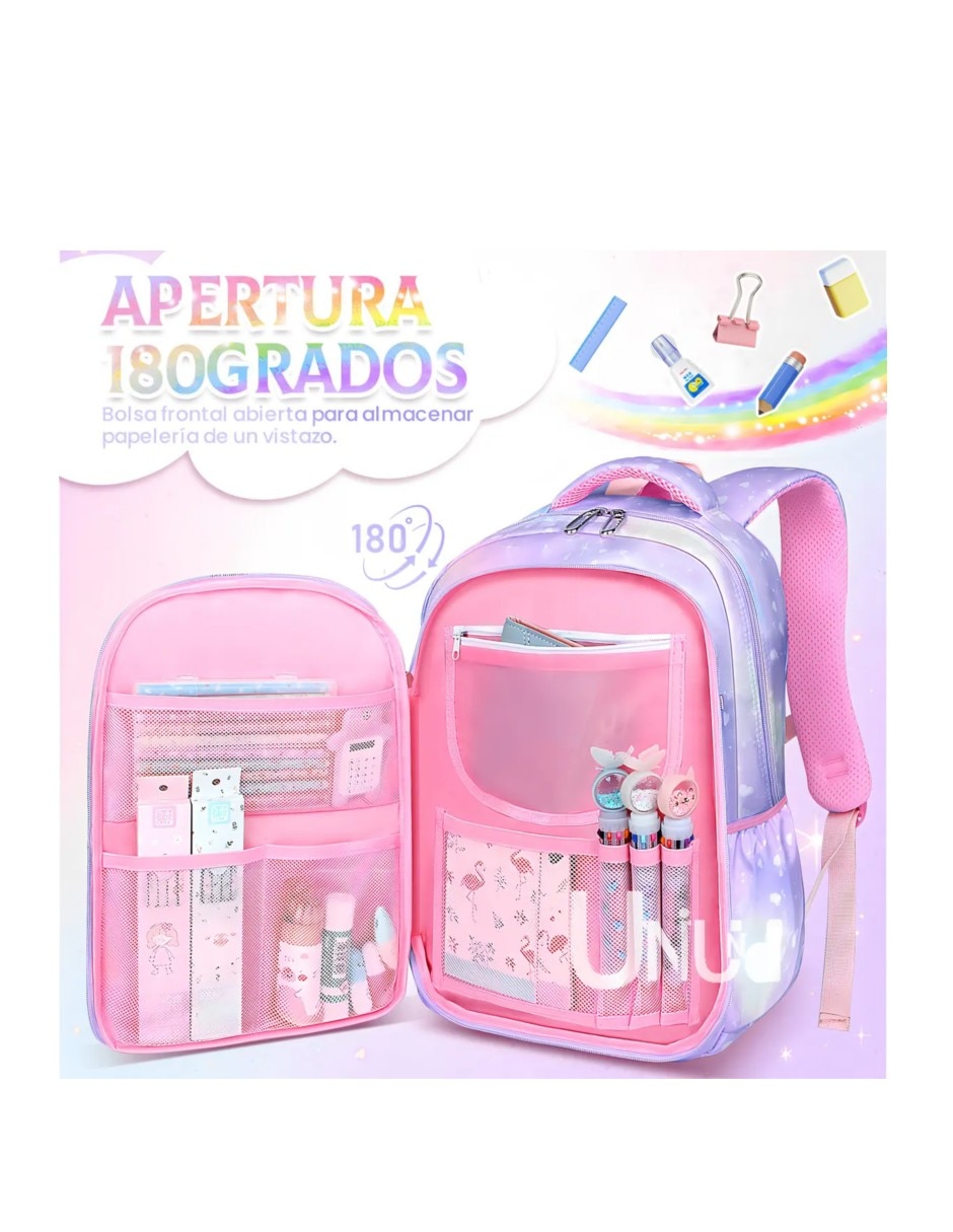 Mochila infantil friends impermeable para niña 2