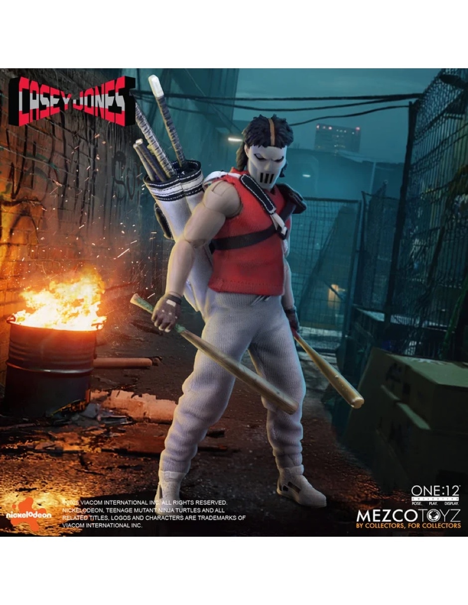 Figura de colección articulada Teenage Mutant Ninja Turtles Casey Jones 5