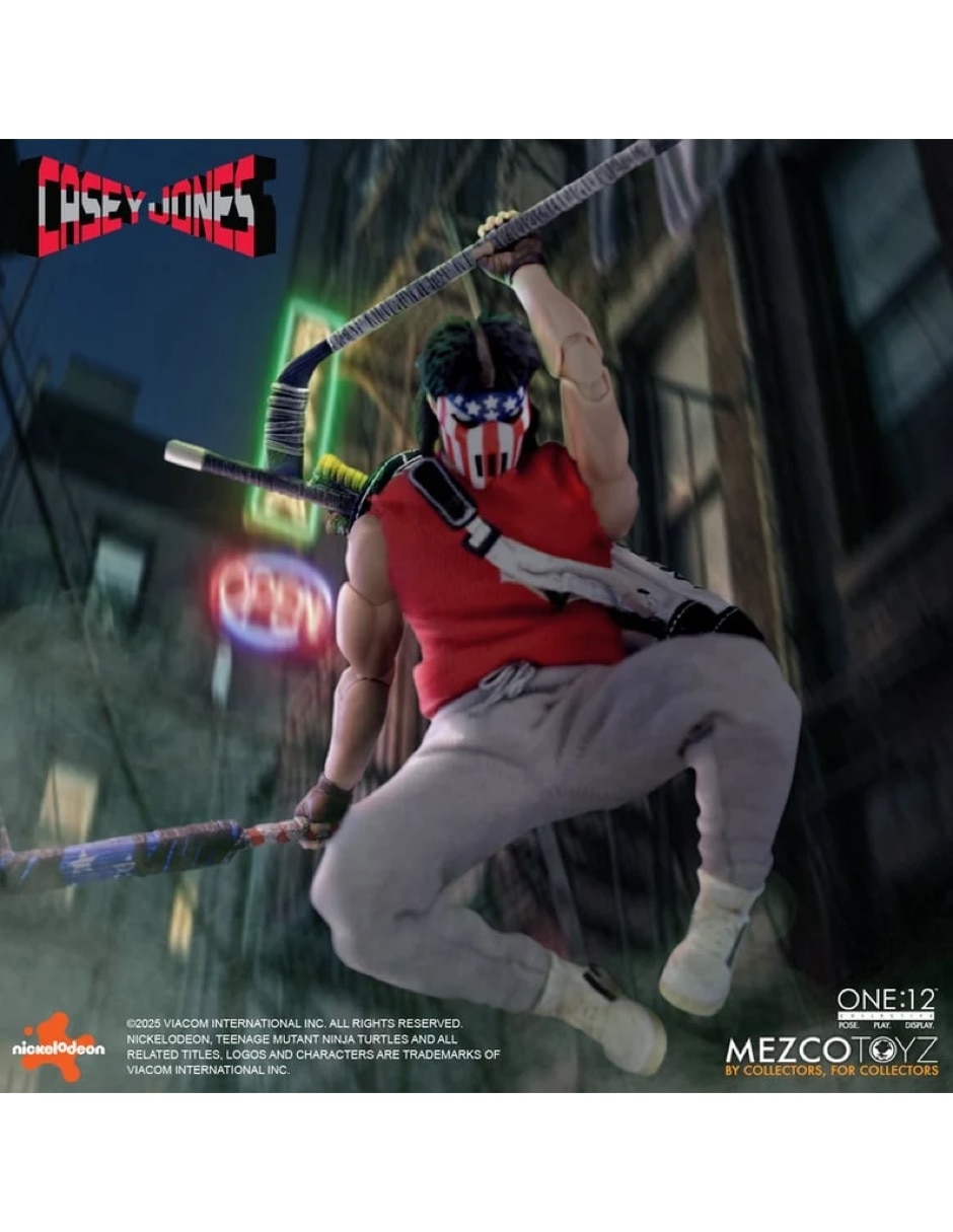Figura de colección articulada Teenage Mutant Ninja Turtles Casey Jones 11