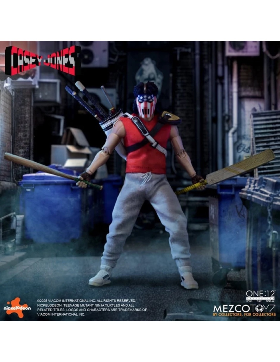 Figura de colección articulada Teenage Mutant Ninja Turtles Casey Jones
