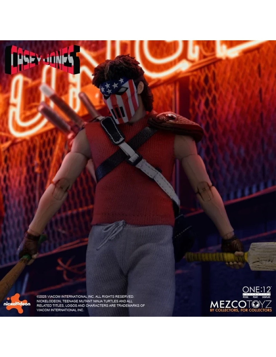 Figura de colección articulada Teenage Mutant Ninja Turtles Casey Jones 8