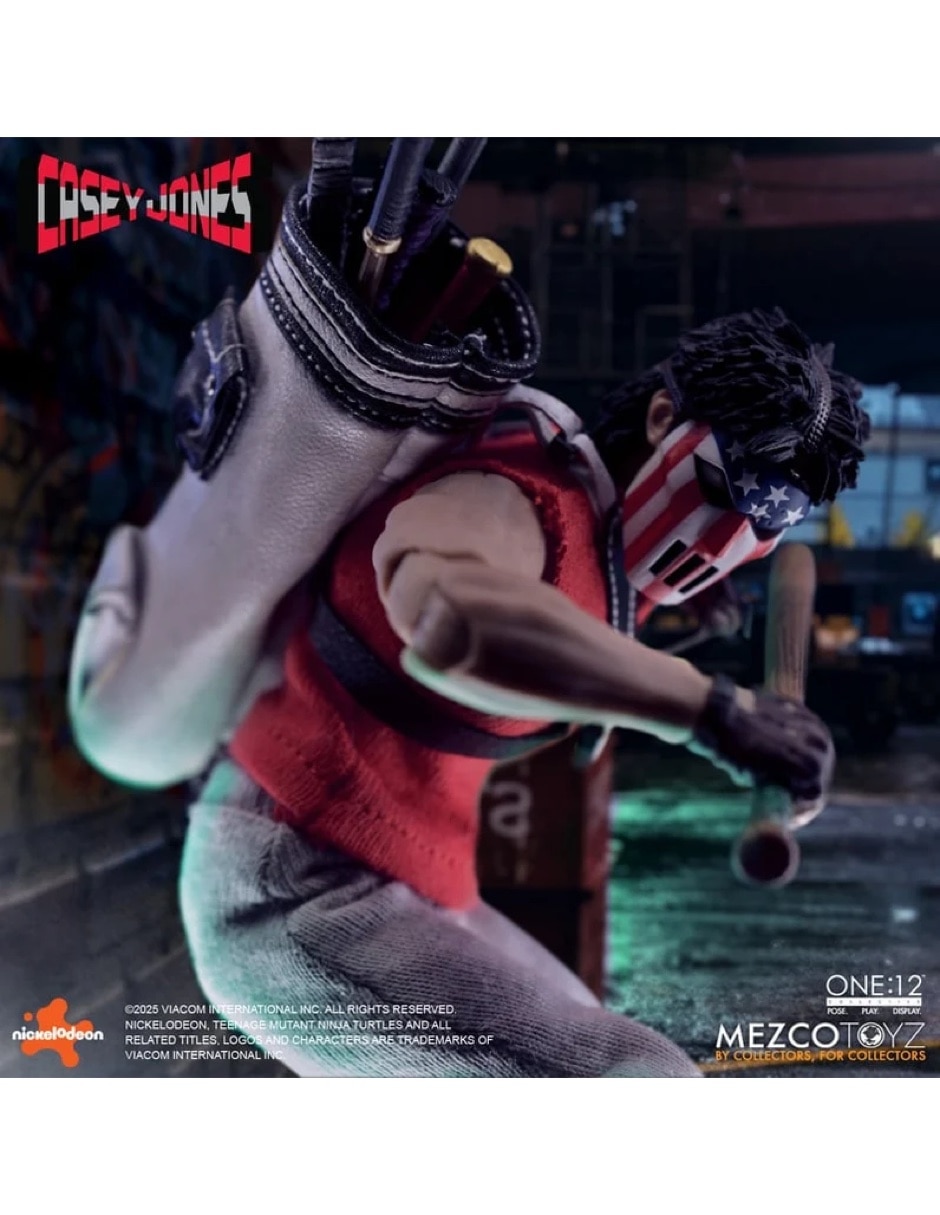 Figura de colección articulada Teenage Mutant Ninja Turtles Casey Jones 10