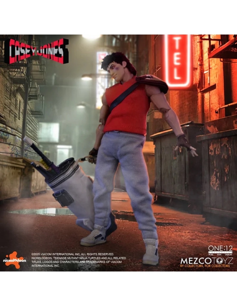 Figura de colección articulada Teenage Mutant Ninja Turtles Casey Jones 6