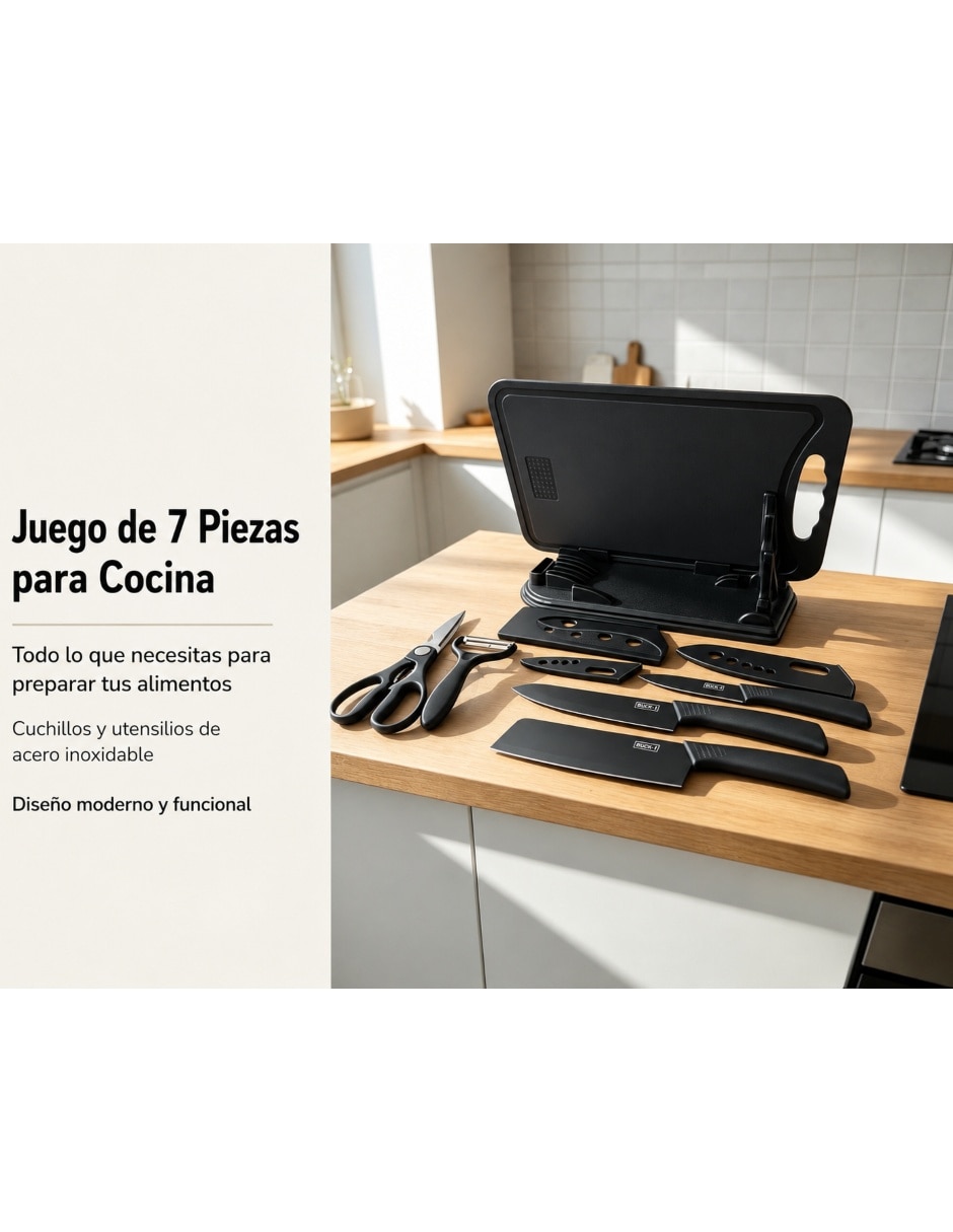 Set de cuchillos 7 piezas 3