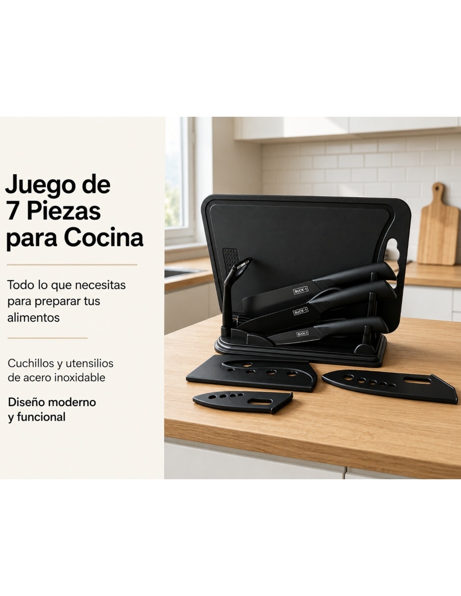 Set de cuchillos 7 piezas 4