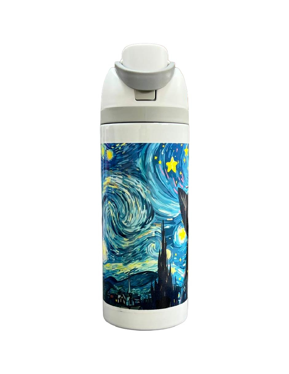 Termo de acero inoxidable con tapa rosca 715 ml 5