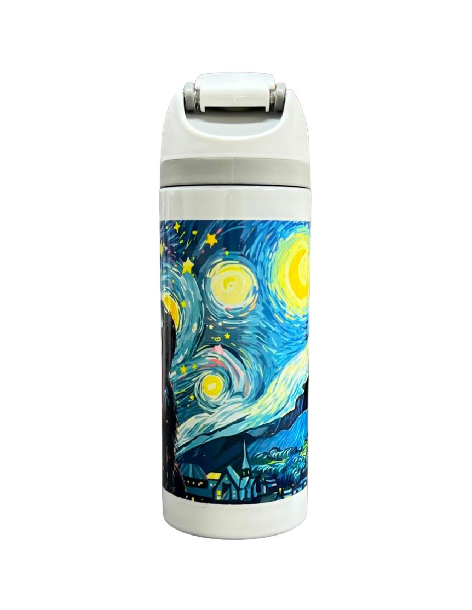 Termo de acero inoxidable con tapa rosca 715 ml 4