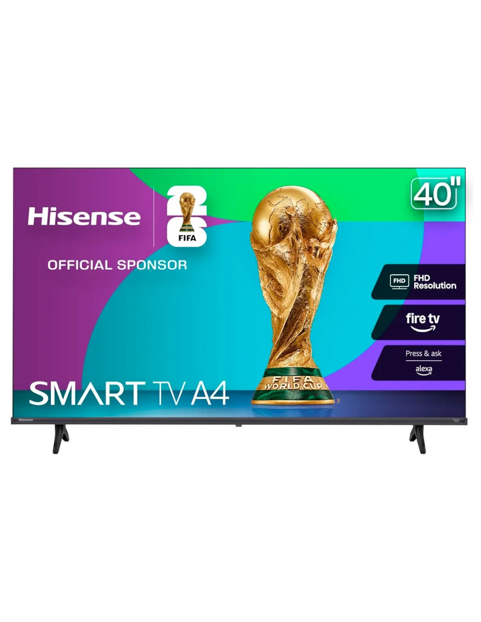 Pantalla Smart TV LED 40 pulgadas de Full HD 40A4NF con Fire OS