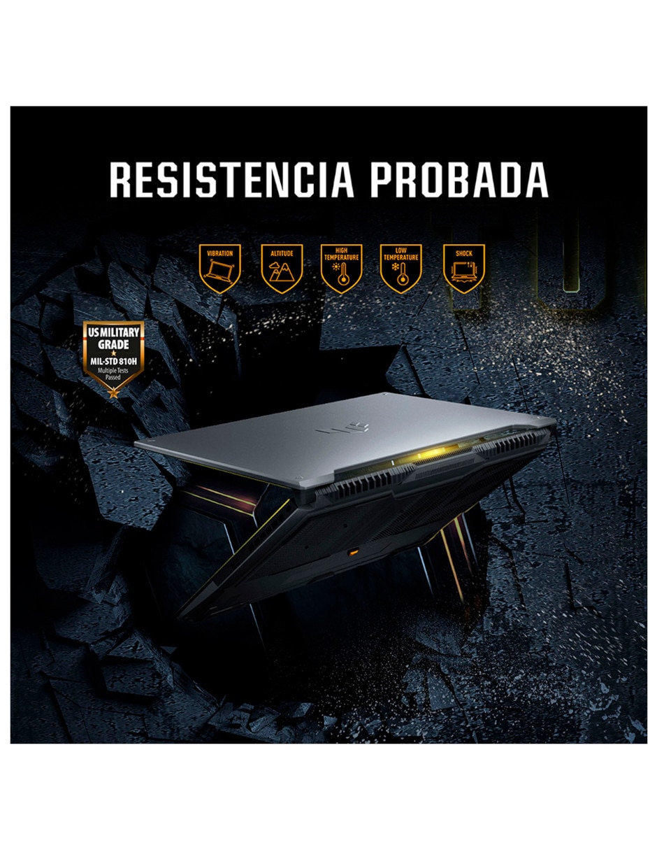 Laptop gamer 90NR0MZ6-M006X0 16 pulgadas Full HD+ Intel core 5 NVIDIA GeForce RTX 3050 16 GB RAM 512 GB SSD 7