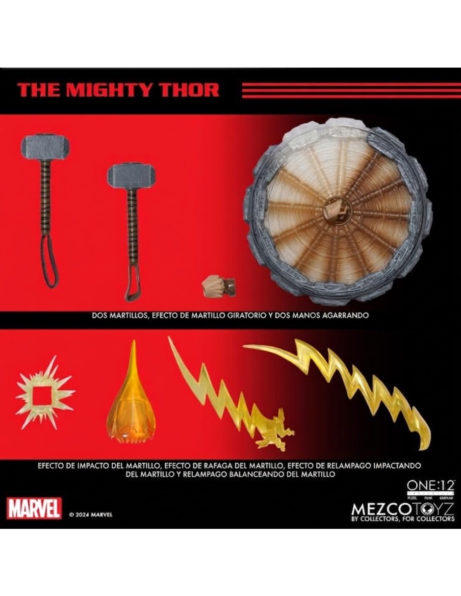 Figura de colección articulada Marvel Comics Mighty Thor especial 11