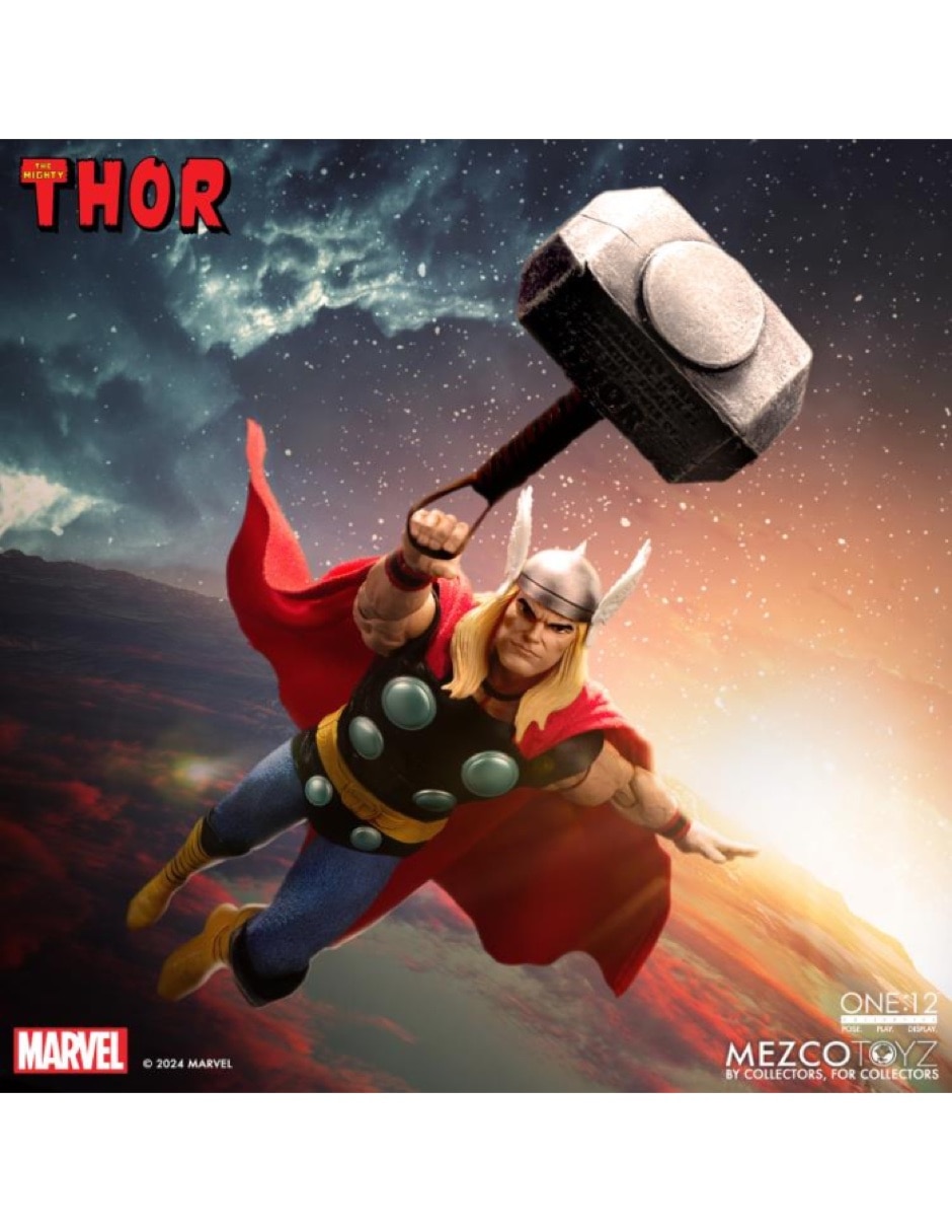 Figura de colección articulada Marvel Comics Mighty Thor especial 6