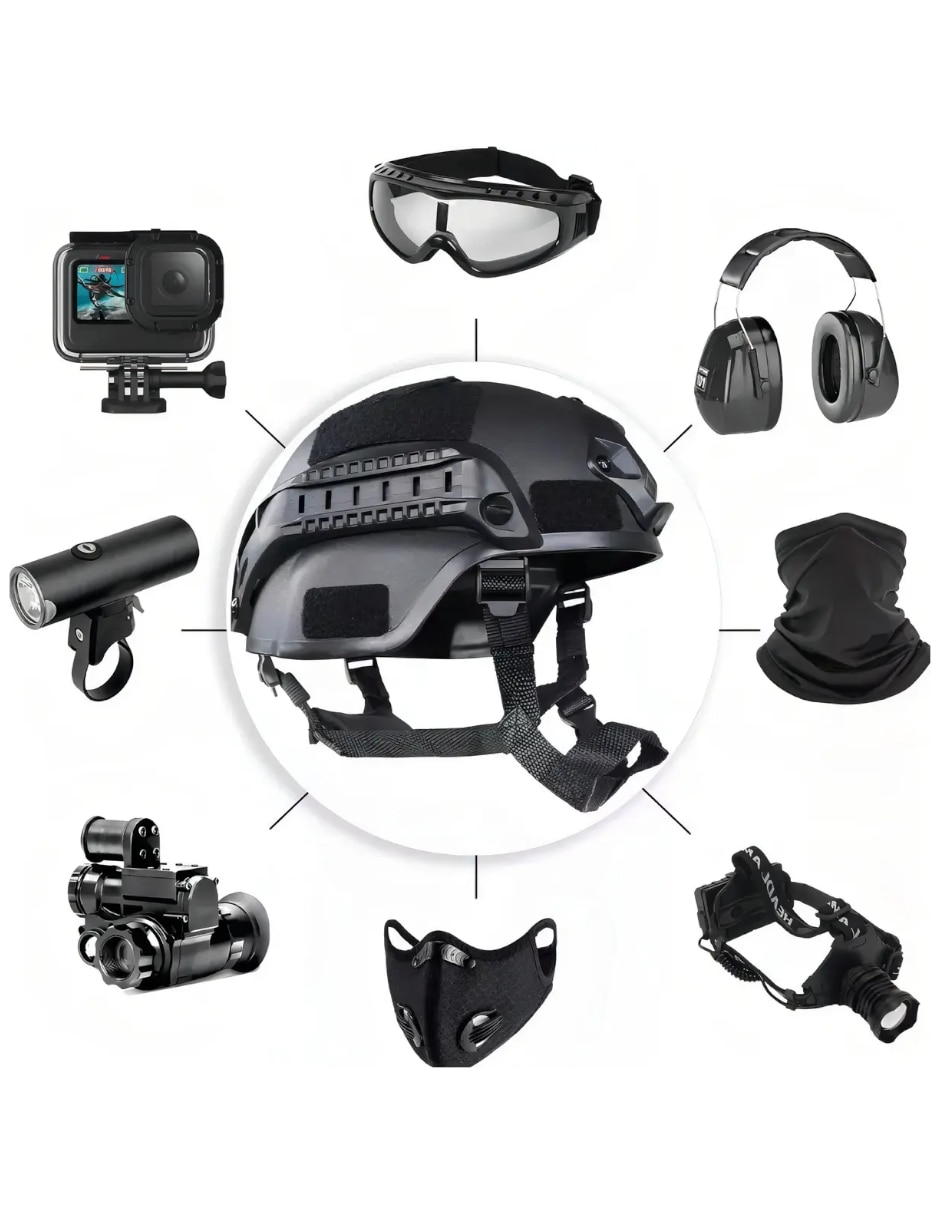 Casco medio para hombre