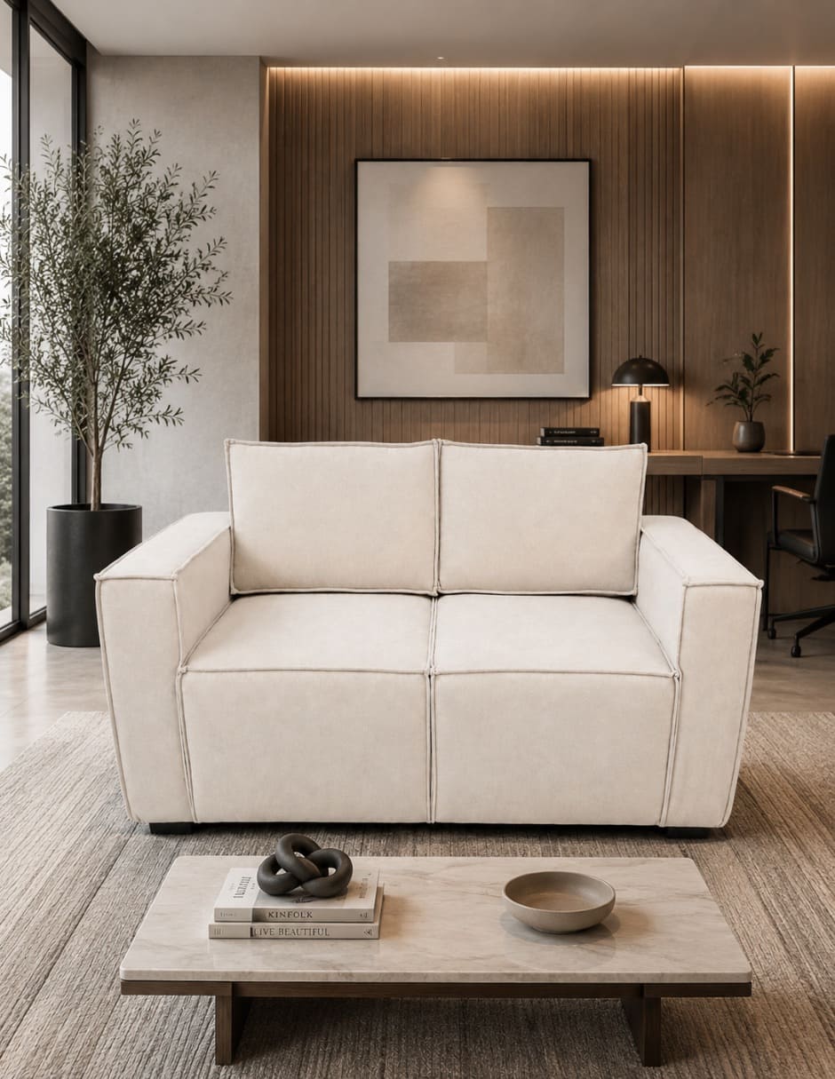 Love seat de madera pino Love seat de madera pino