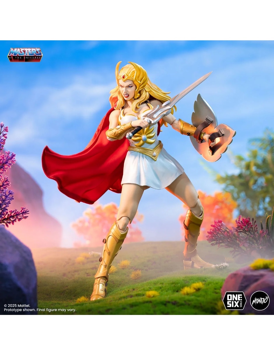 Figura de colección articulada Master of the Universe She-Ra y Kowl Deluxe 7