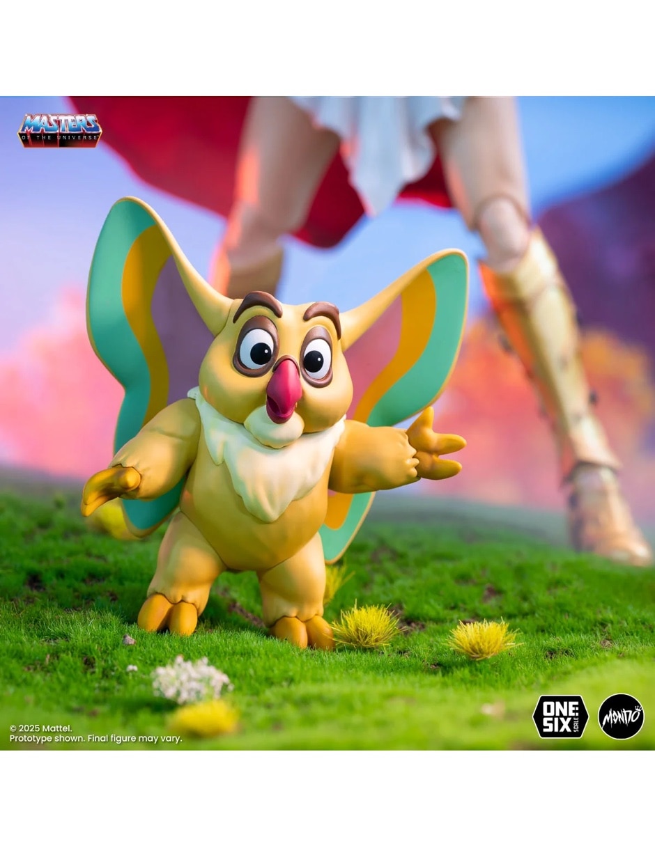 Figura de colección articulada Master of the Universe She-Ra y Kowl Deluxe 6