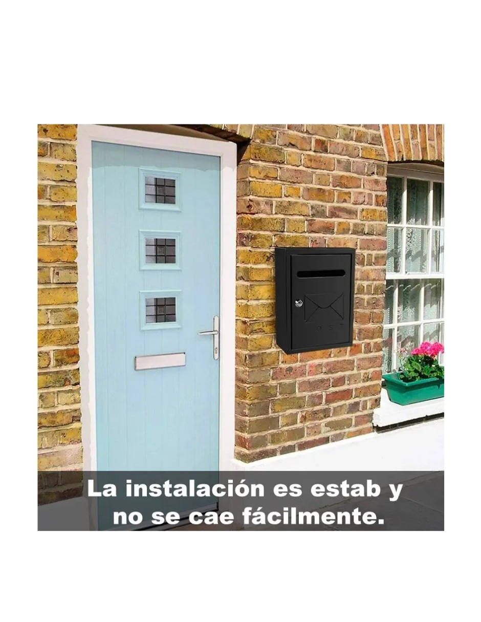 Buzón para hogar e interior de friends 2