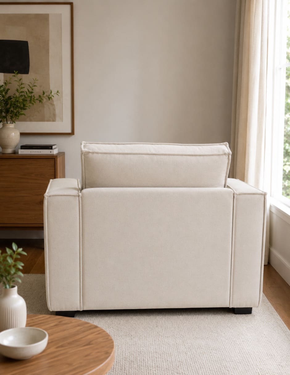 Sillón sofá danna de madera pino 6