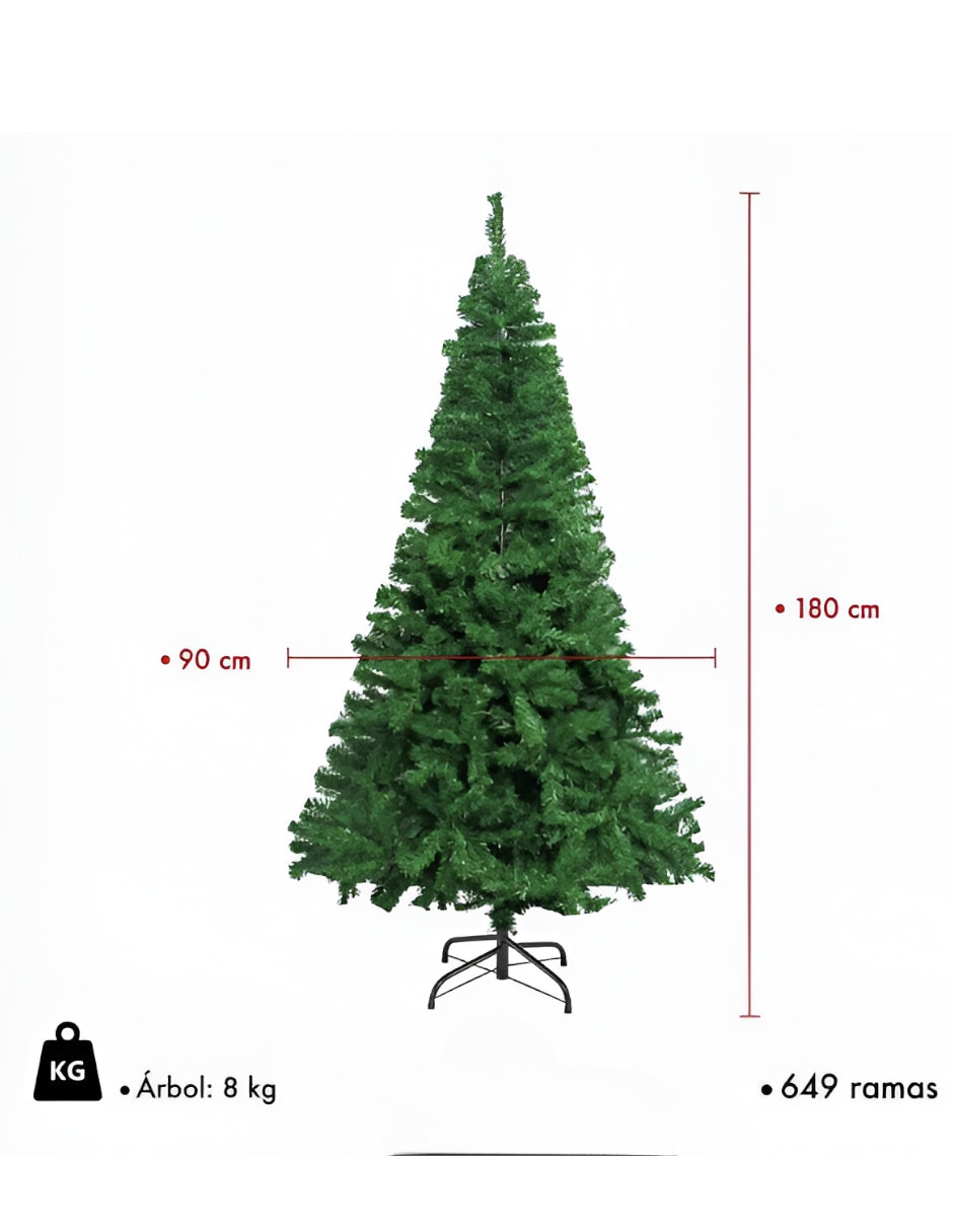 Árbol de navidad de plástico 3