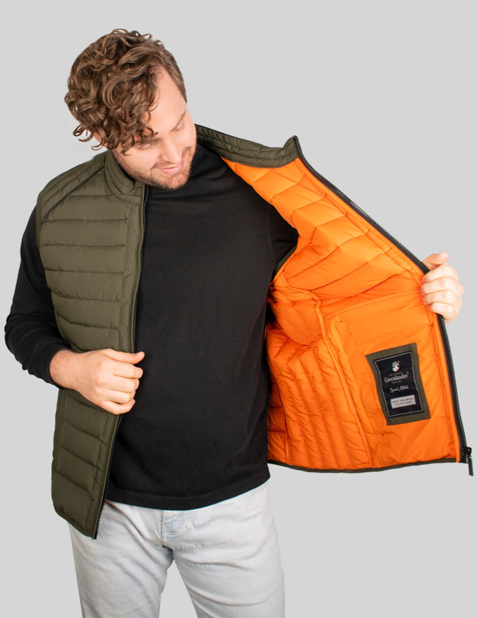Chaleco capitonado para hombre 5