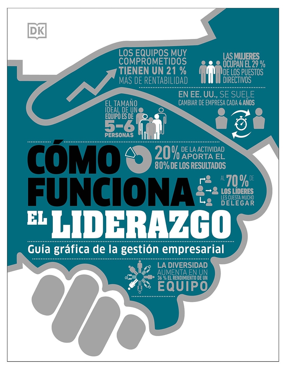 Libro cómo funciona el liderazgo dk | guía práctica de gestión y equipos de dk