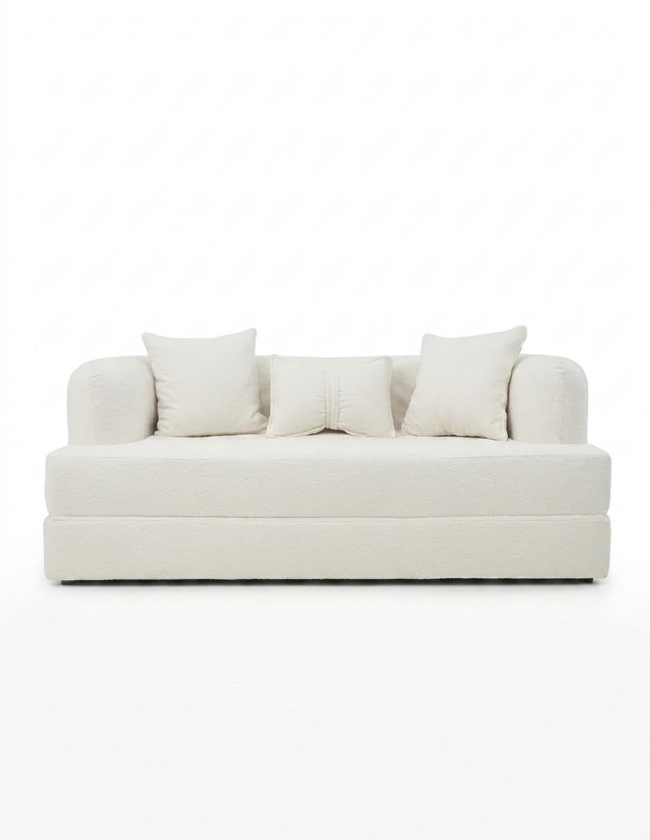 Sofá cama armable SC-Sorbona de espuma comprimida