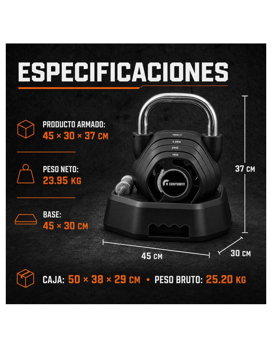 Set mancuerna de peso fijo 20 kg 13