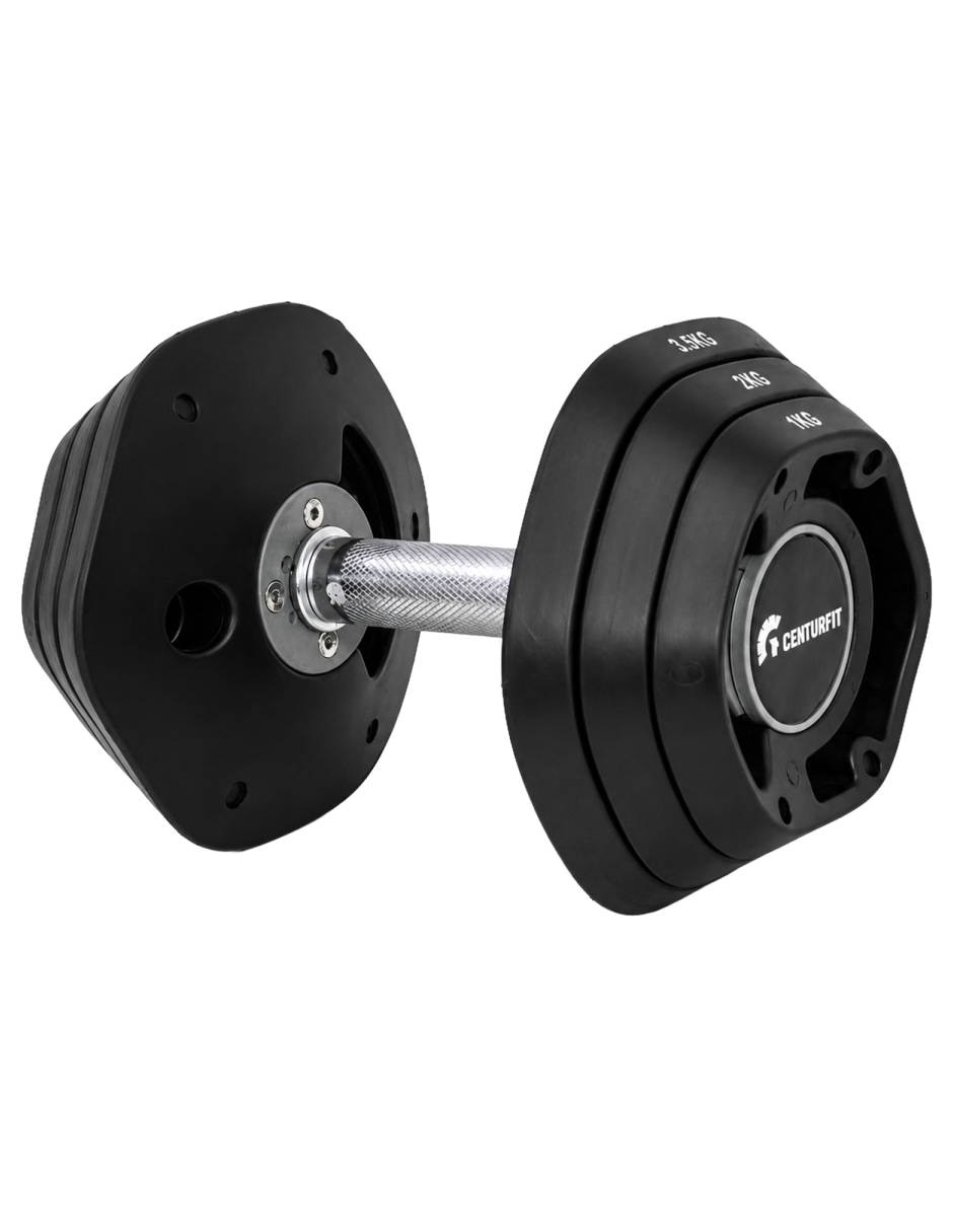 Set mancuerna de peso fijo 20 kg 8
