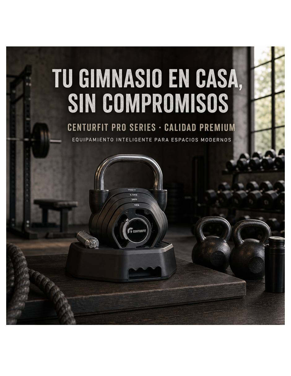 Set mancuerna de peso fijo 20 kg 6
