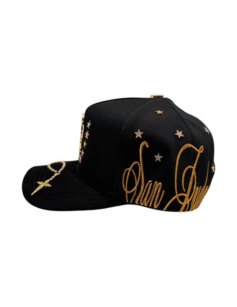 Gorra visera curva snapback casual para hombre 4