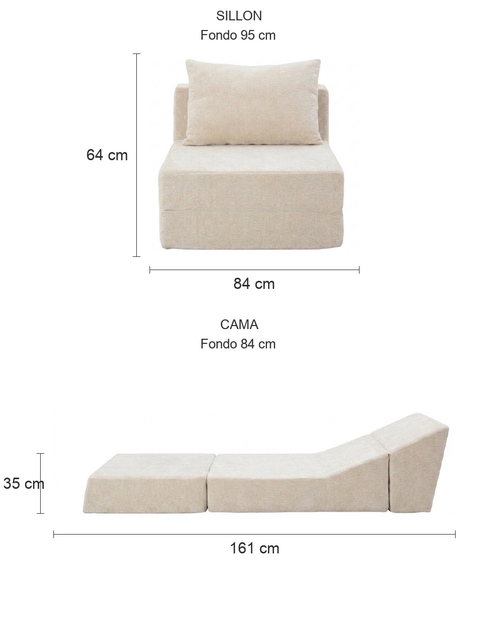 Sillón de tela 8