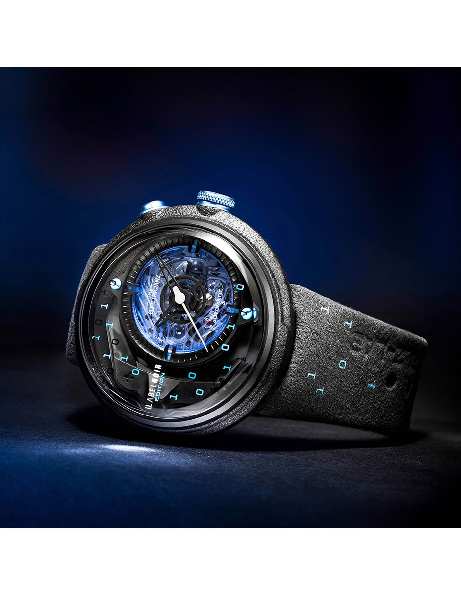 Reloj pulsera Label Noir Leather Ediciã³N Limitada para hombre ZZ D1C 01 CLD 5