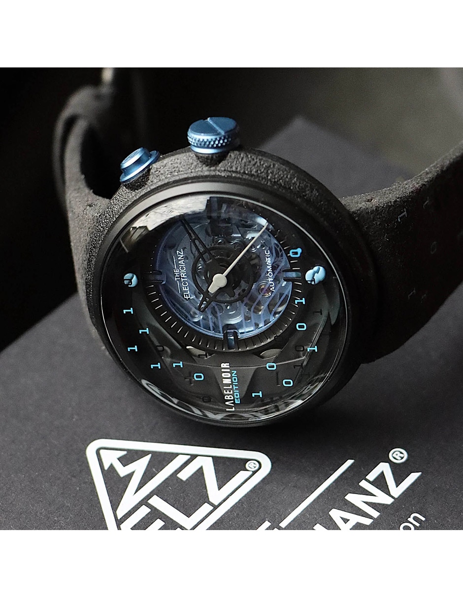 Reloj pulsera Label Noir Leather Ediciã³N Limitada para hombre ZZ D1C 01 CLD 13