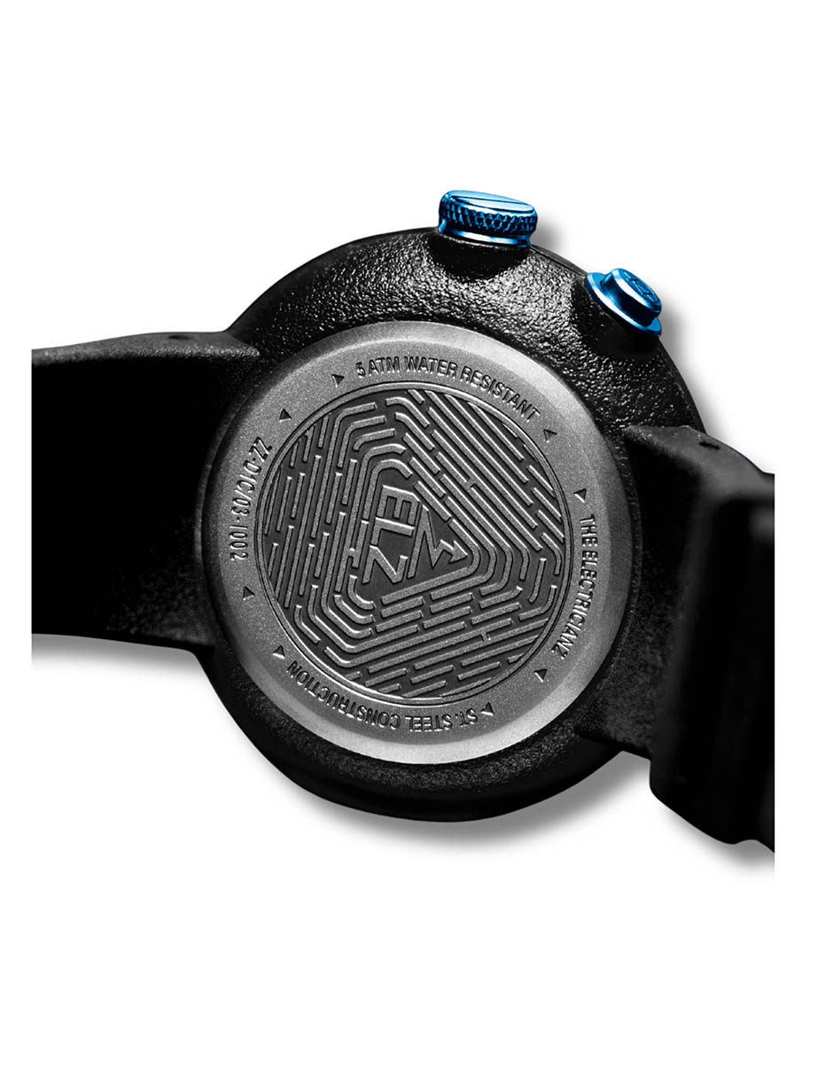 Reloj pulsera Label Noir Rubber Ediciã³N Limitada para hombre ZZ D1C 01 CRD