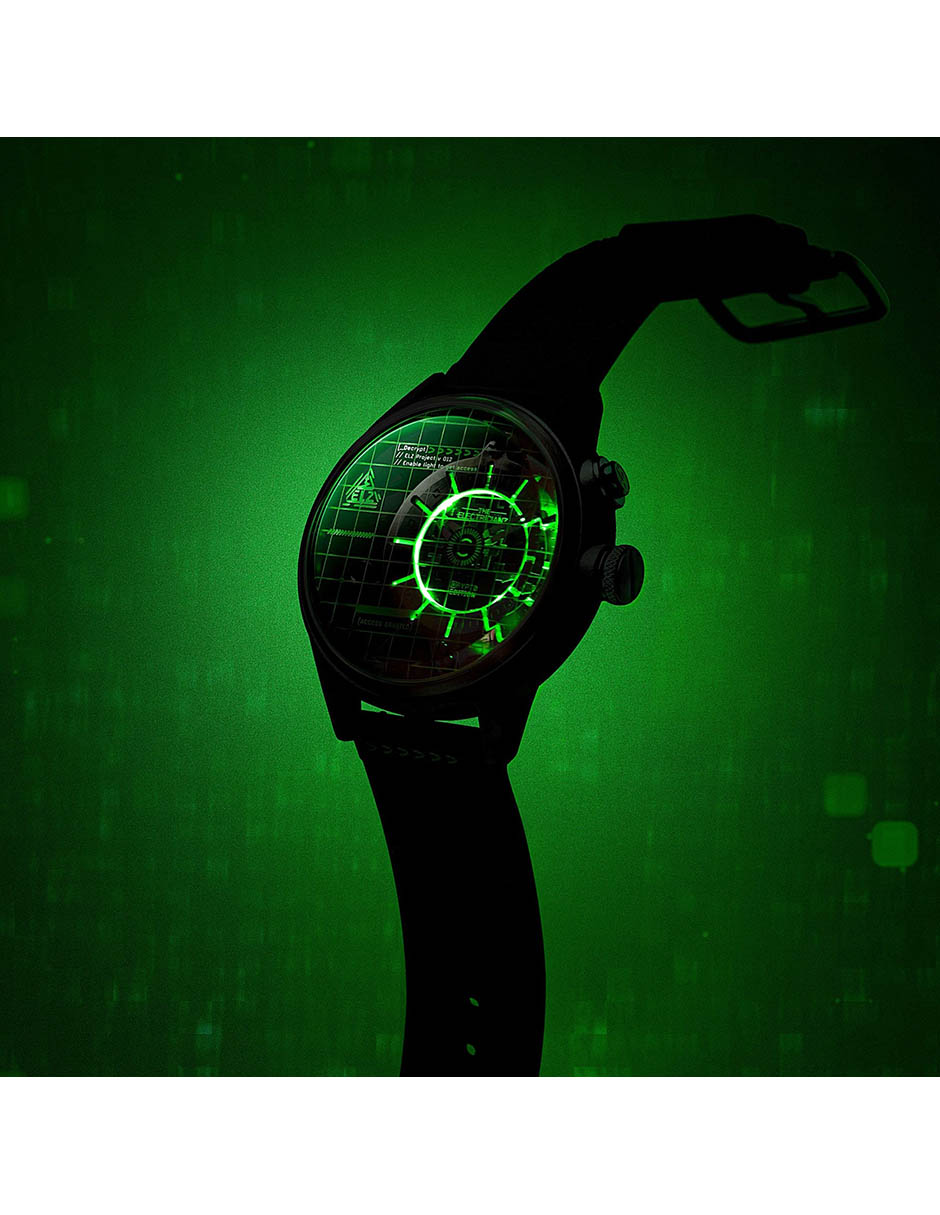 Reloj pulsera Crypto Rubber para hombre ZZ C1C 02 CRD