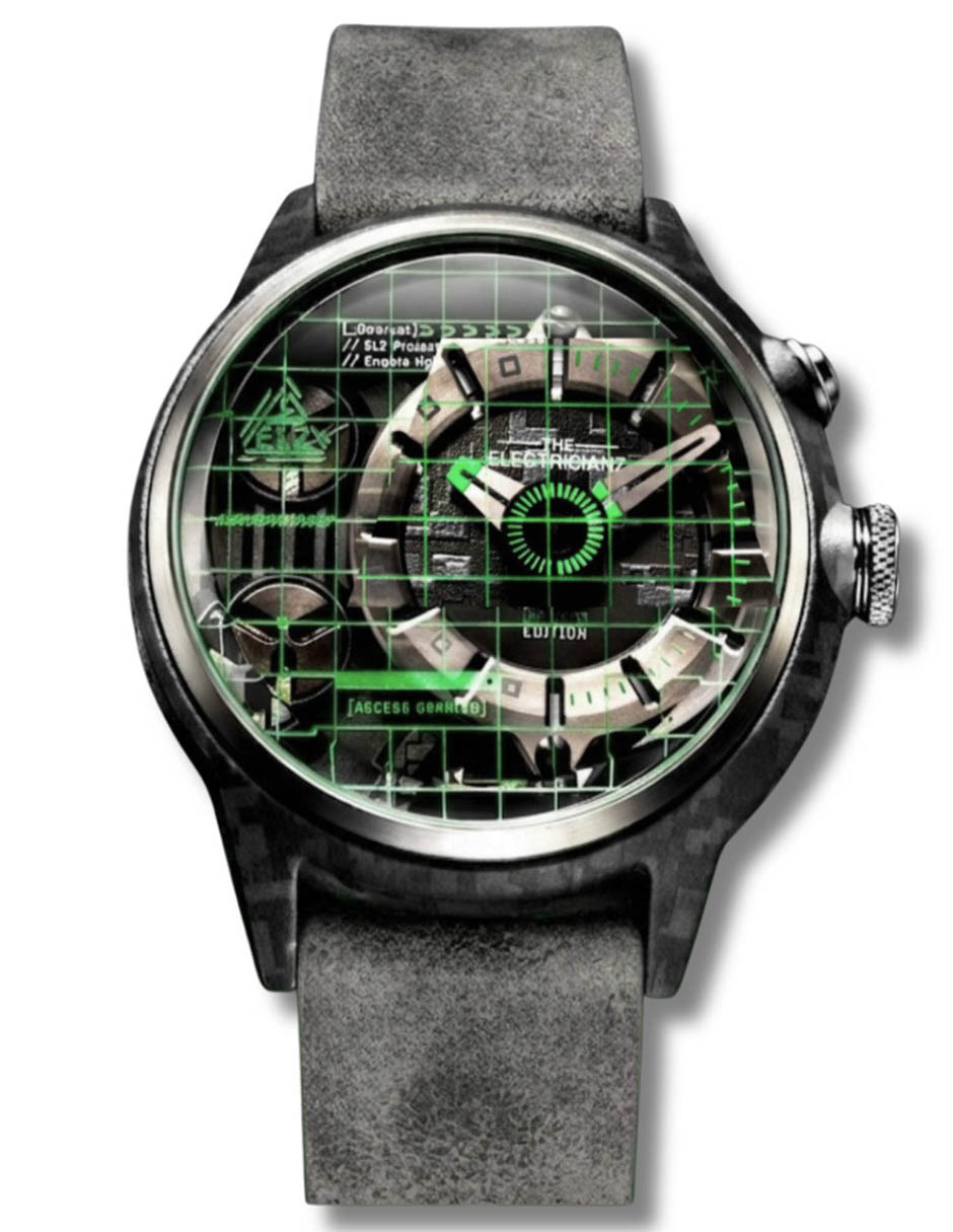 Reloj pulsera Crypto Odyssey Ediciã³N Limitada para hombre ZZ C1C 02 CGR
