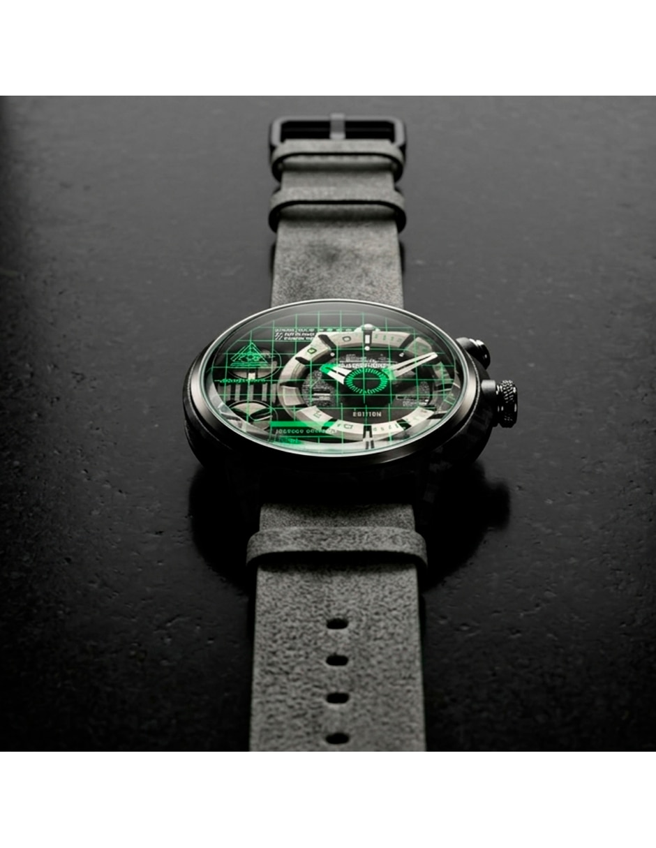Reloj pulsera Crypto Odyssey Ediciã³N Limitada para hombre ZZ C1C 02 CGR