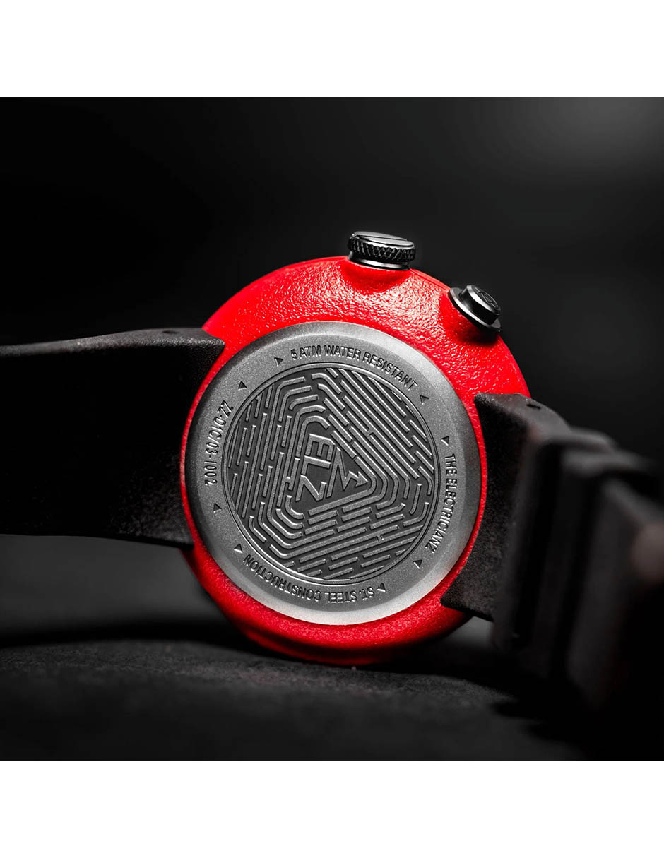 Reloj pulsera Red Alert Rubber para hombre ZZ D1C 03 CRD 9