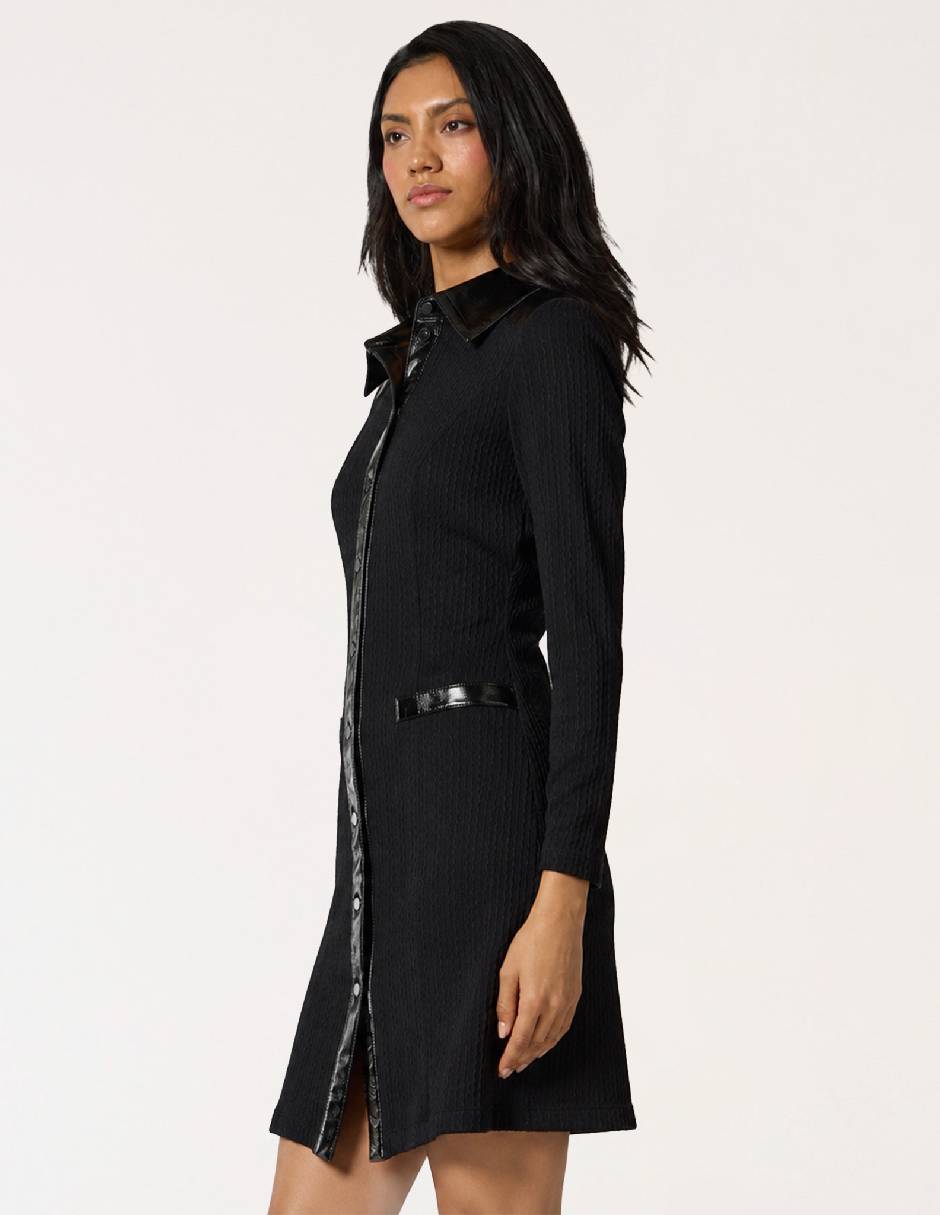 Vestido arriba de la rodilla casual para mujer 3