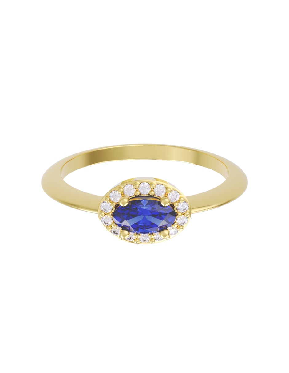 Anillo de compromiso de 14 k eternidad zirconia Anillo de compromiso de 14 k eternidad zirconia