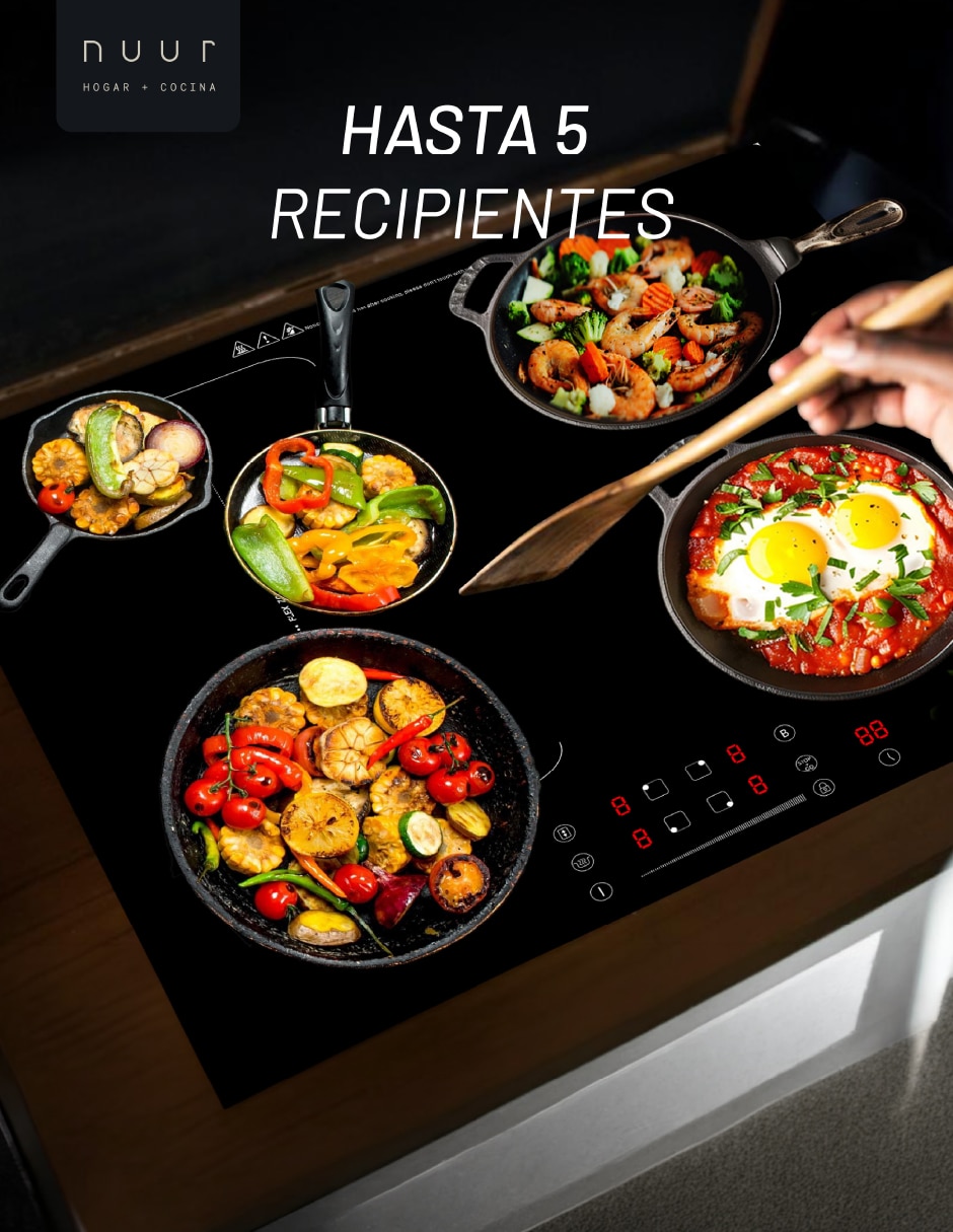 Parrilla eléctrica empotrable 5
