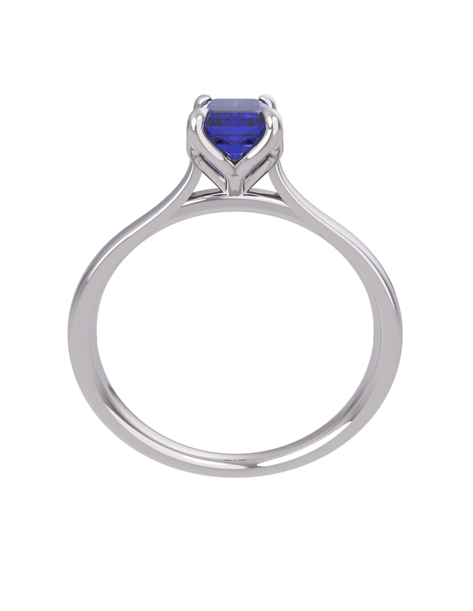 Anillo de compromiso de oro 14 k Eternidad 2026 2