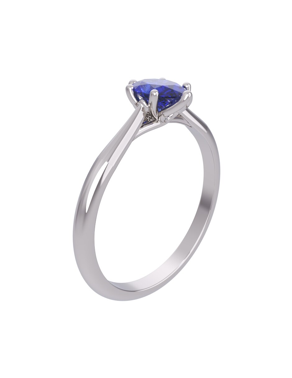 Anillo de compromiso de oro 14 k Eternidad 2026 3