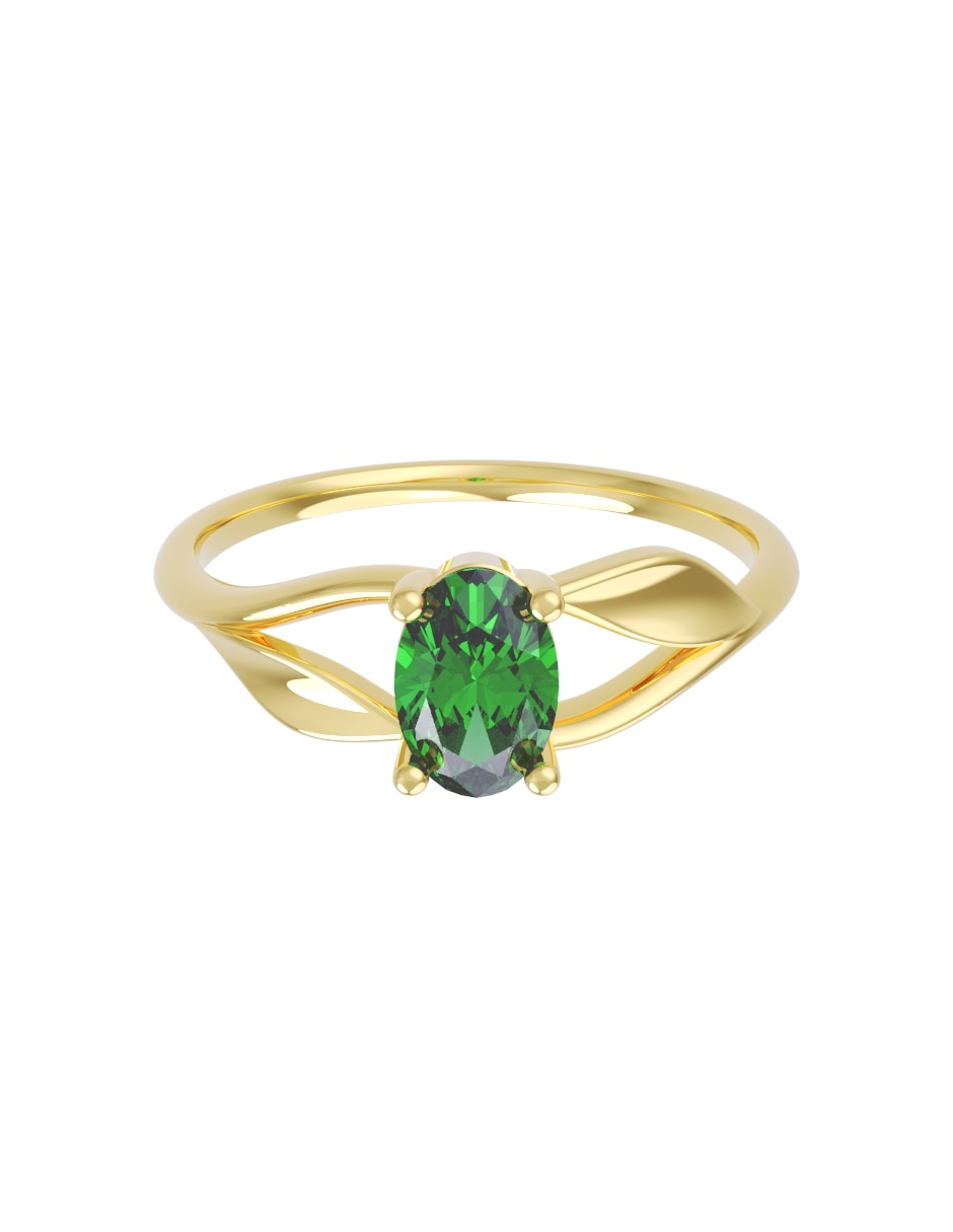 Anillo de compromiso de 14 k zirconia Anillo de compromiso de 14 k zirconia